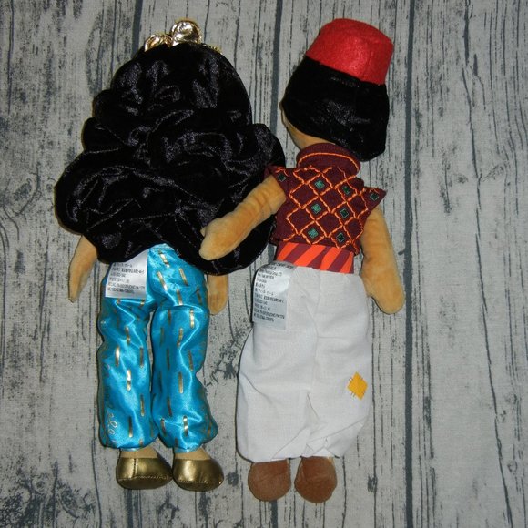 Special Disney Store Alladdin & Jasmine Cloth plush dolls - Picture 2 of 2